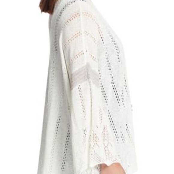 Vintage America Open Drop Shoulder Cardigan NWT - Picture 2 of 7